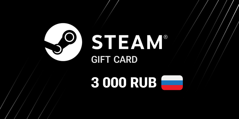 Steam Gift Card 3000 RUB