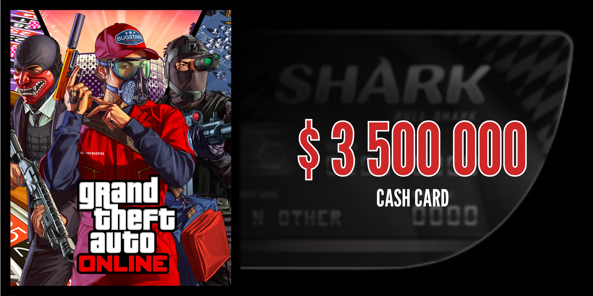Grand Theft Auto Online The Whale Shark Cash 3 500 000 Europe