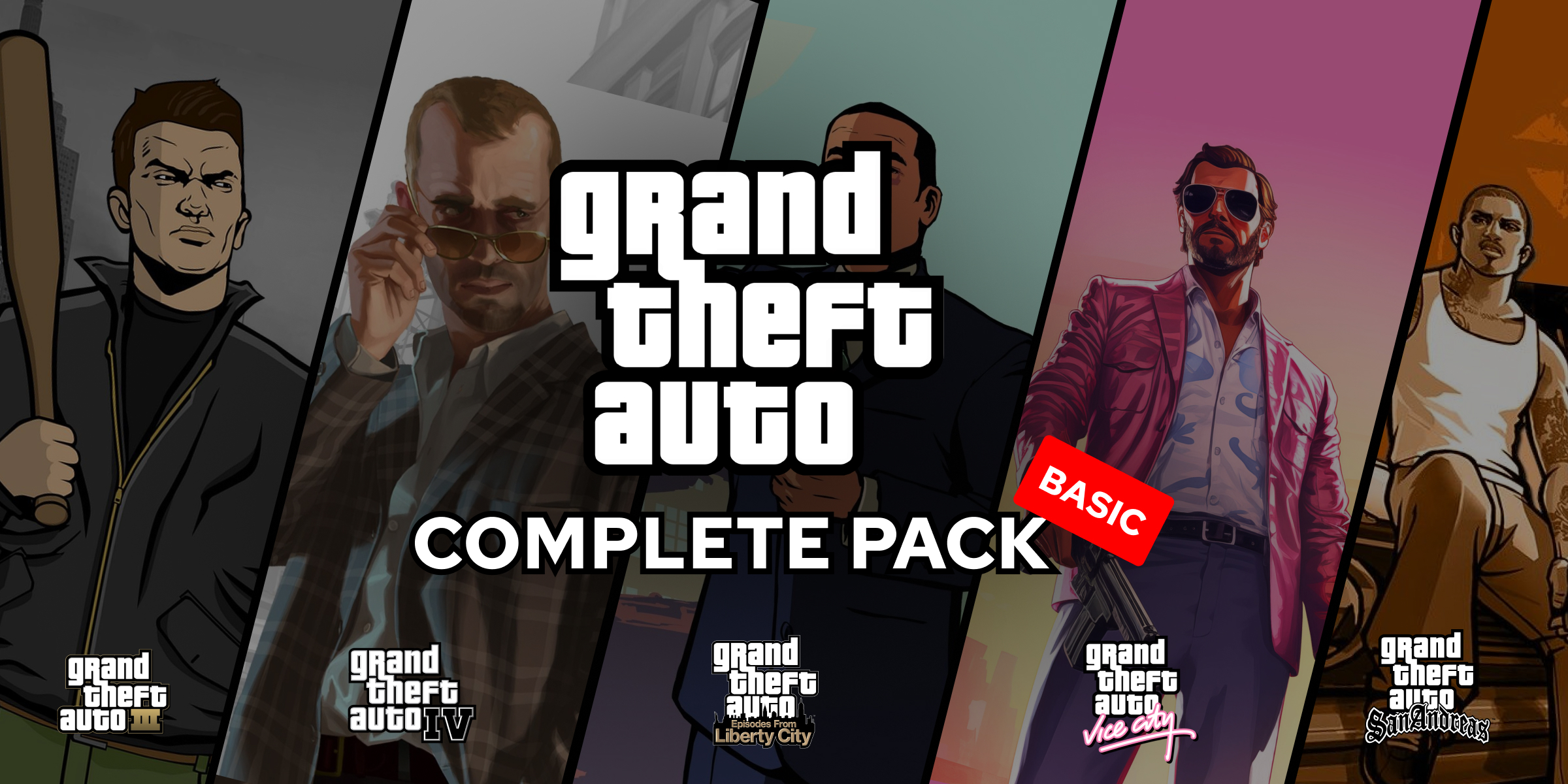 Grand Theft Auto Complete Pack Basic Europe